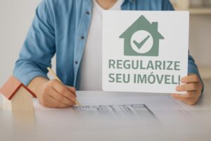 representa os papeis e documentos necessários para regularizar imóveis